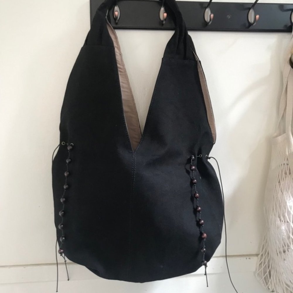 Stella McCartney canvas large shopper hobo purse